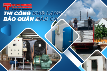 Thi công kho Bảo quản nhân Macca Tại ĐăkLak | Kho Lạnh Thuận Phát